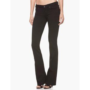 PAIGE | NWT REVOLVE SKYLINE BOOT BLACK SHADOW JEAN